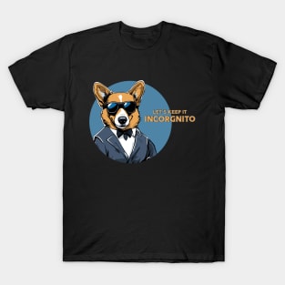 Incorgnito Corgi T-Shirt